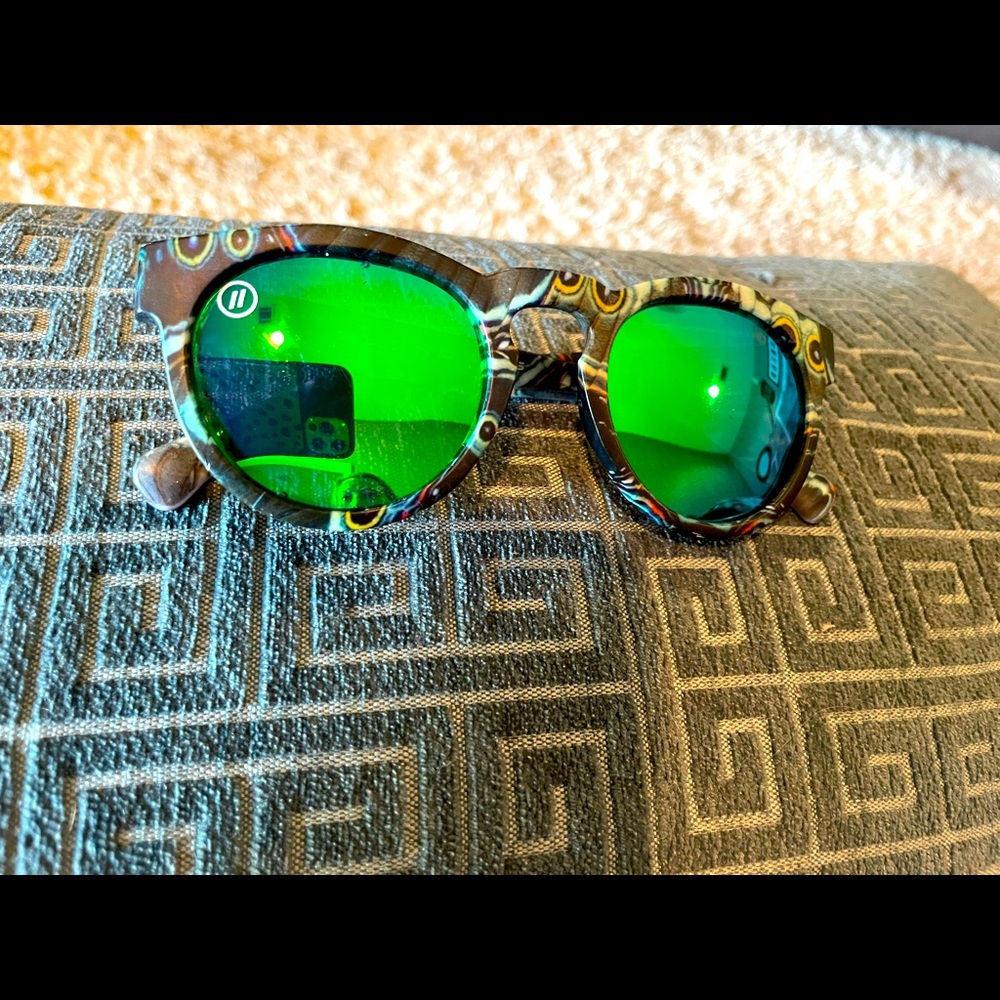 Blenders eyewear palace gypsy polarized green mirror lens